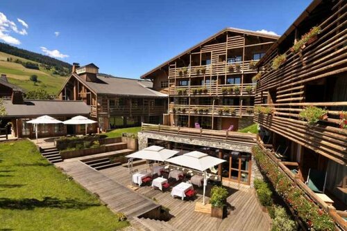 Внешний вид отеля M de Megeve в Межеве, фото 2