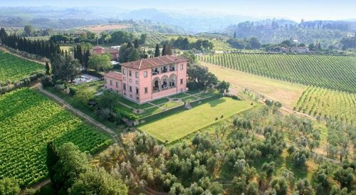 Гостиница Villa Mangiacane - Small Luxury Hotels of the World в Импрунете