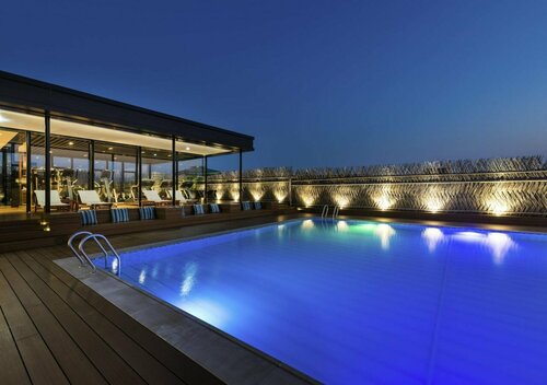 Внешний вид отеля Novotel Shanghai Clover в Пудуне, фото 5