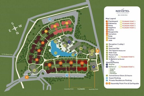 Гостиница Novotel Bali Nusa Dua Hotel & Residences на Провинции Бали