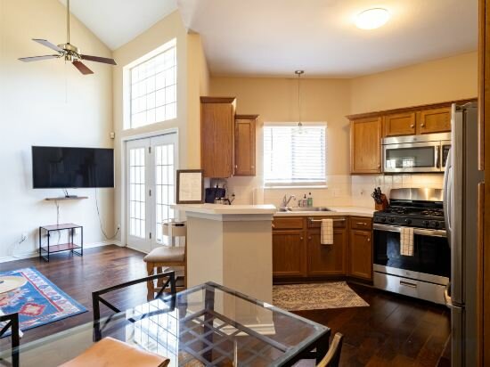 Canopy of Oaks with Private Deck and Fire Pit - Charming Bungalow ...