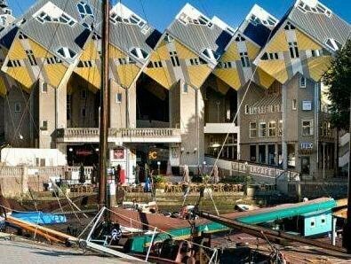 Внешний вид отеля Urban Residences в Роттердаме, фото 4