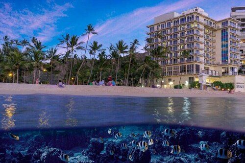 Гостиница Kaimana Beach Hotel в Штате Гавайи