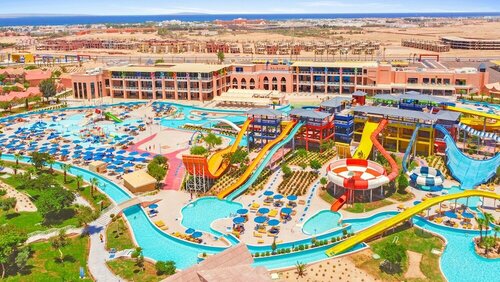 Гостиница Pickalbatros Jungle Aqua Park в Хургаде