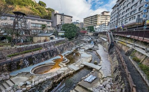 Внешний вид отеля Arima Hot spring Ryokan Hanamusubi в Кобе, фото 3