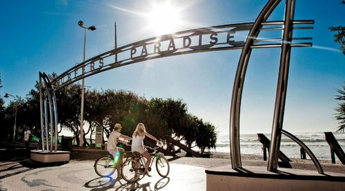 Внешний вид отеля Hilton Surfers Paradise Hotel & Residences в Голд-Косте, фото 5