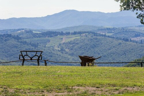 Внешний вид отеля Villa Di Capovento в Радда-ин-Чанти, фото 4
