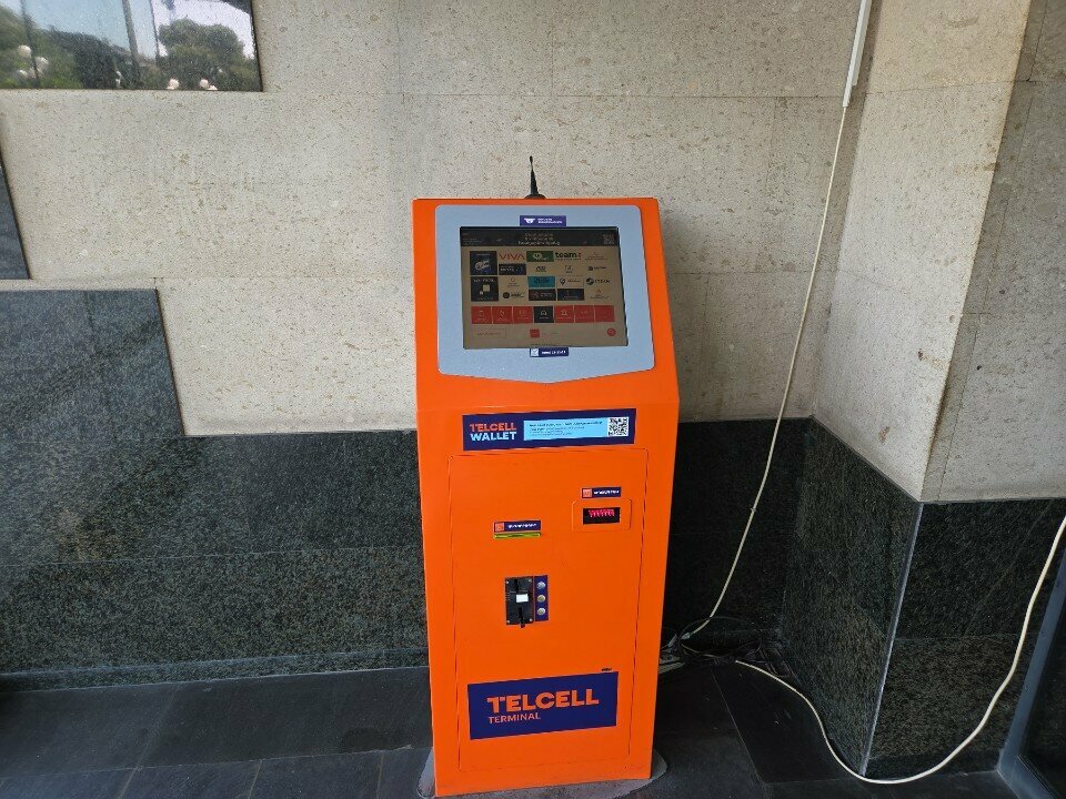 Payment terminal TelCell, Yerevan, photo