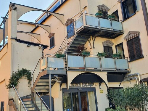 Внешний вид отеля Hotel San Giorgio в Бергамо, фото 1