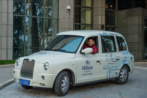 Внешний вид отеля Hilton Shijiazhuang в Шицзячжуане, фото 3