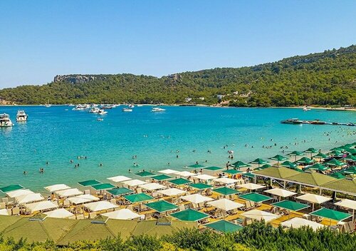 Гостиница Ozkaymak Marina Hotel в Меркезе