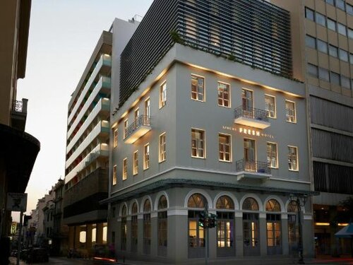 Внешний вид отеля Fresh Hotel Athen в Афинах, фото 1