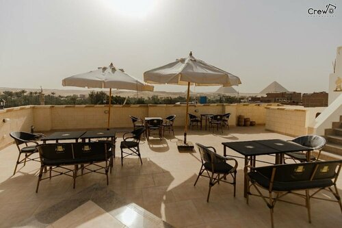 Golden Glamour Pyramids View