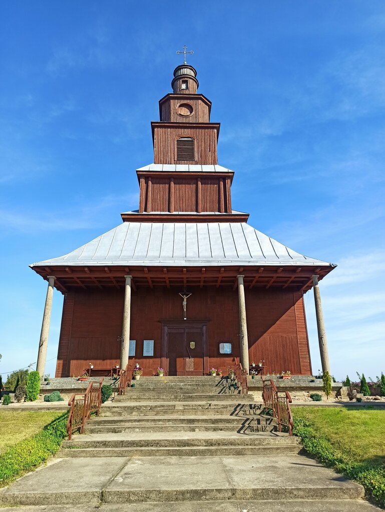 Catholic church Church of Saints Peter and Paul, Drysviaty, Vitebsk District, photo