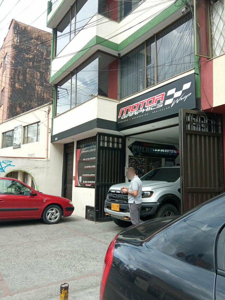 Auto club, motorcycle club Motorgraphics, Bogota, photo