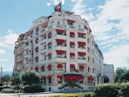 Внешний вид отеля Hotel Eden Genève в Женеве, фото 3