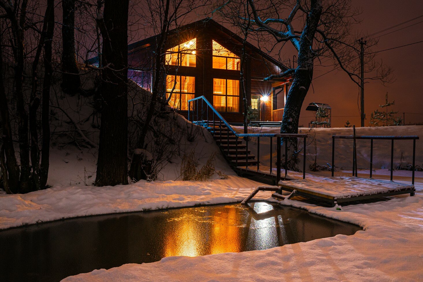 Фото Загородный дом с русской баней
