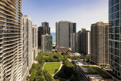 Внешний вид отеля Fairmont Chicago Millennium Park в Чикаго, фото 4