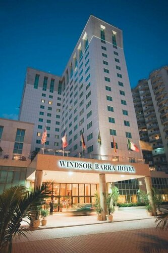 Внешний вид отеля Windsor Barra Hotel в Рио-де-Жанейре, фото 1