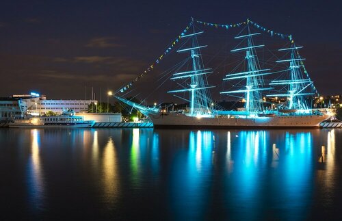 Внешний вид отеля Courtyard by Marriott Gdynia Waterfront в Гдыне, фото 2