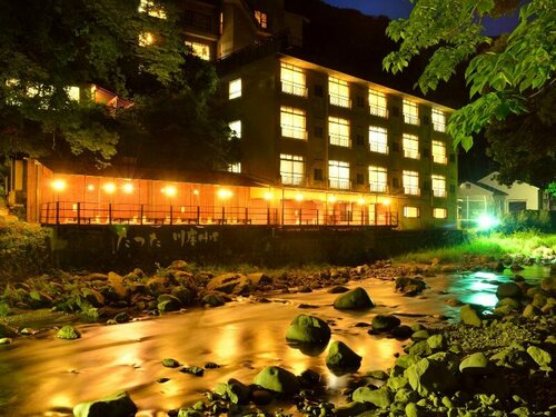 Внешний вид отеля Tatsuta Ryokan в Идзу, фото 2
