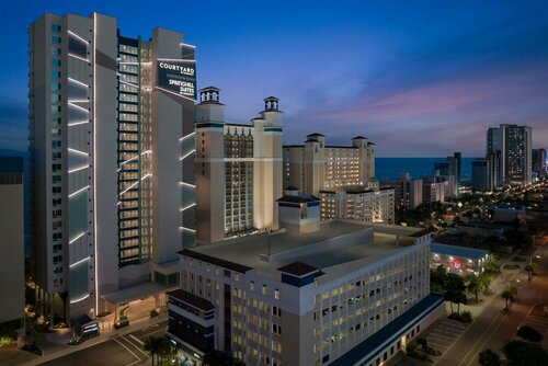 Гостиница Courtyard by Marriott Myrtle Beach Oceanfront в Миртл-Бич