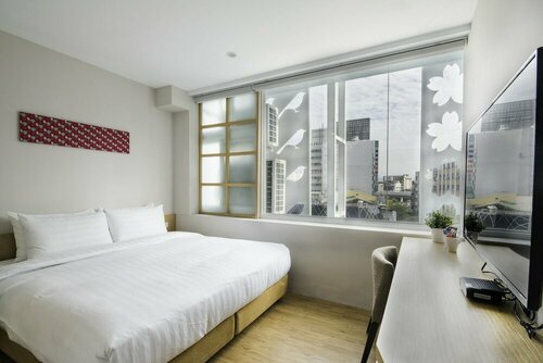 Внешний вид отеля SSBHotel - Shin Sei Bashi в Тайчжуне, фото 2