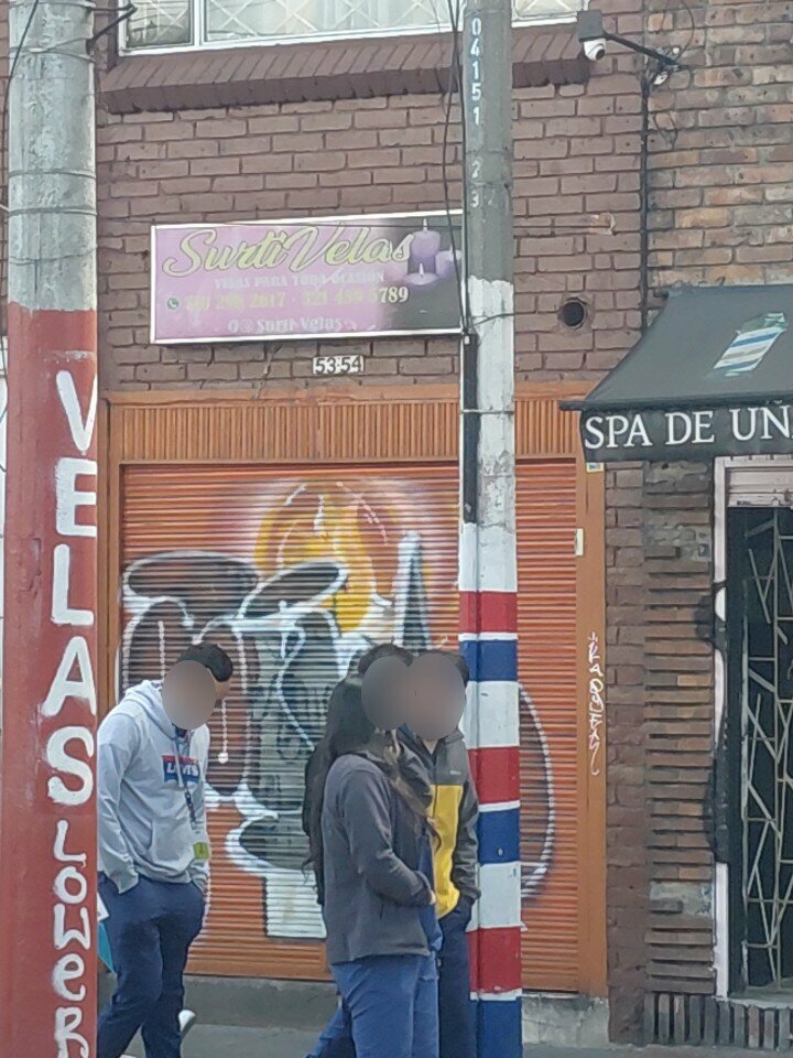 Cafe Surti velas, Bogota, photo