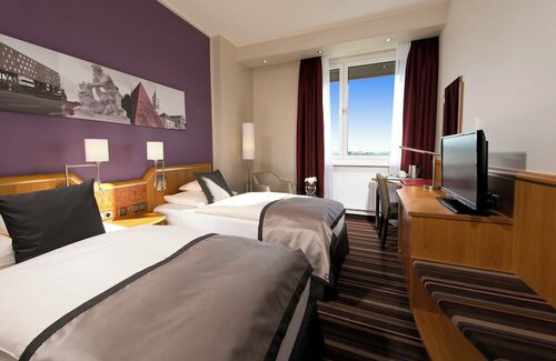 Внешний вид отеля Leonardo Hotel Karlsruhe в Карлсруэ, фото 3