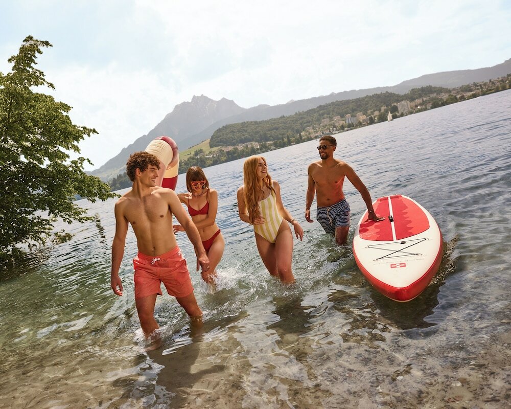 Фото Hermitage Lake Lucerne - Beach Club & Lifestyle Hotel