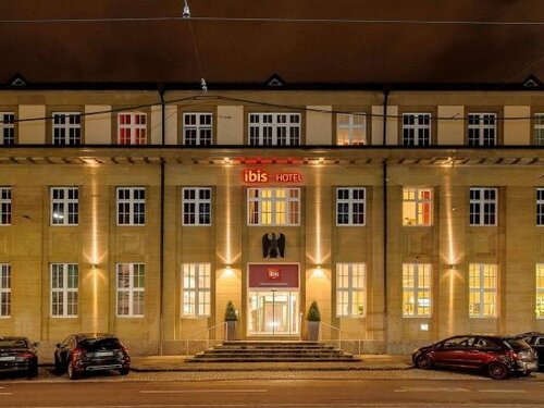 Внешний вид отеля Ibis Karlsruhe Hauptbahnhof в Карлсруэ, фото 1