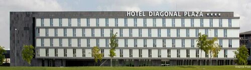 Внешний вид отеля Diagonal Plaza Hotel в Сарагосе, фото 5