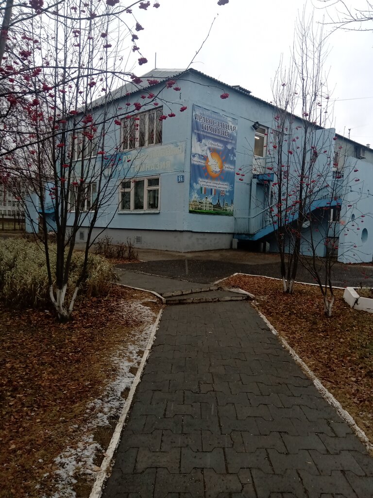 Fen lisesi, sosyal bilimler lisesi Pravoslavnaya gimnaziya, Kemerovo, foto