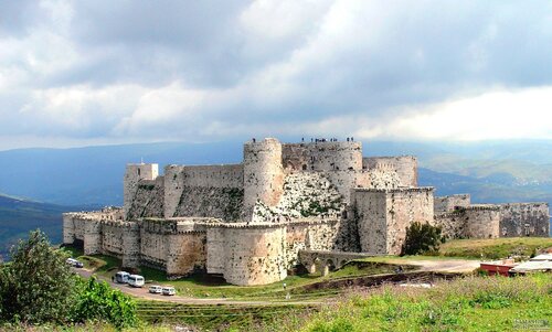 Landmark, attraction Крак-де-Шевалье, Homs Governorate, photo