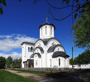 Church of Seraphim of Sarov (Nizhniy Novgorod, Moskovskiy City District, Kalininskiy Microdistrict) ، كنيسة أرثوذكسية