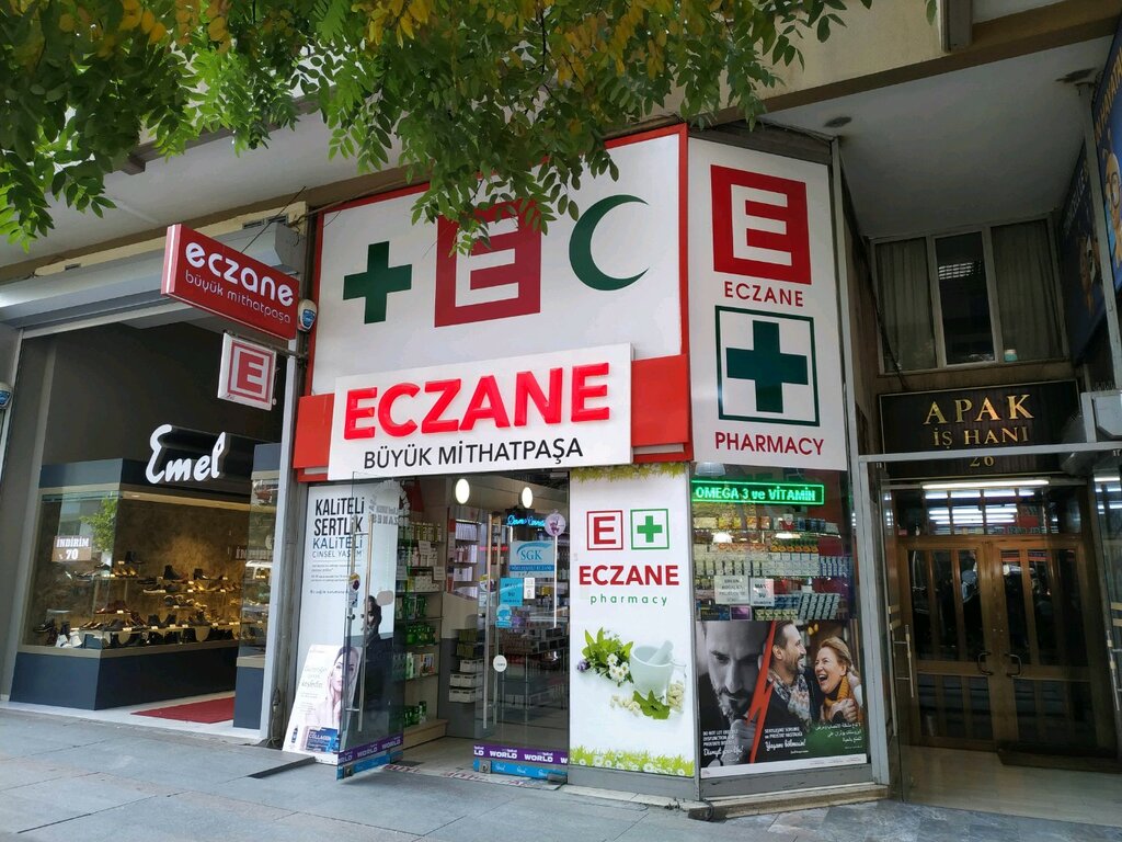 Büyük Mithatpaşa Eczanesi, eczaneler, Cumhuriyet Mah., Mithatpaşa Cad