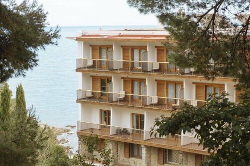 Внешний вид отеля Hotel Santa Marta в Льорет-де-Маре, фото 2