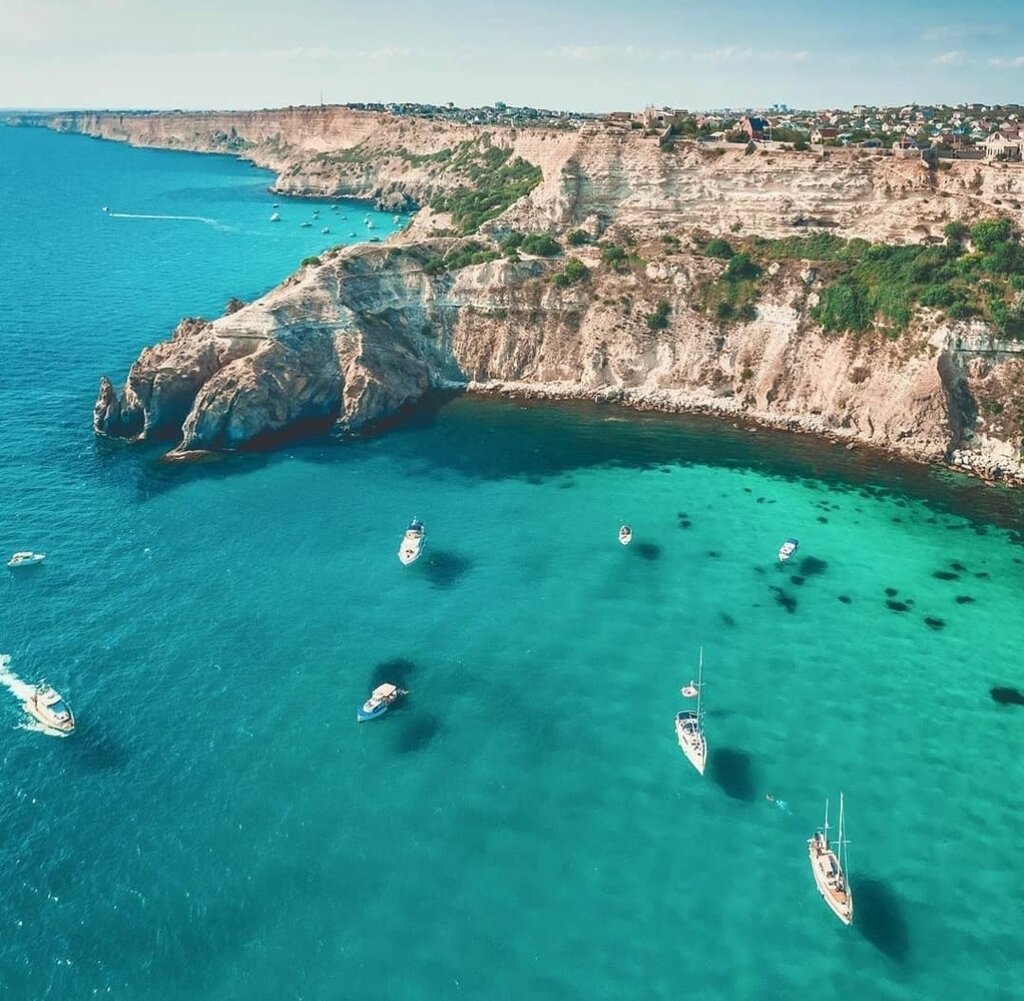 Beach Пляж Маяк на Фиоленте, Sevastopol, photo