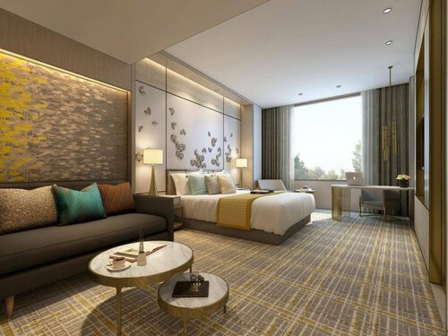 Внешний вид отеля Golden Tulip Shanghai Rainbow в Чаннине, фото 2