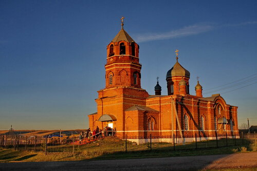 Orthodox church Церковь Димитрия Солунского, Orenburg Oblast, photo