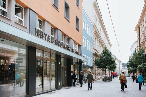 Внешний вид отеля Hotel Schwarzer Bär в Линце, фото 5