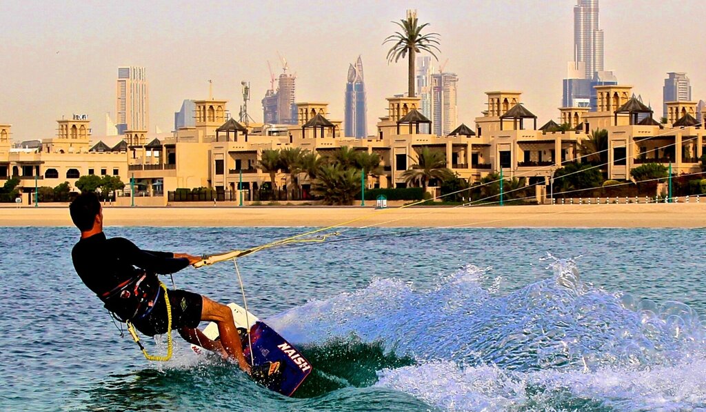 Water base, boat station Kite Zone Dubai Kitesurfing & Sup Lessons, Dubai, photo