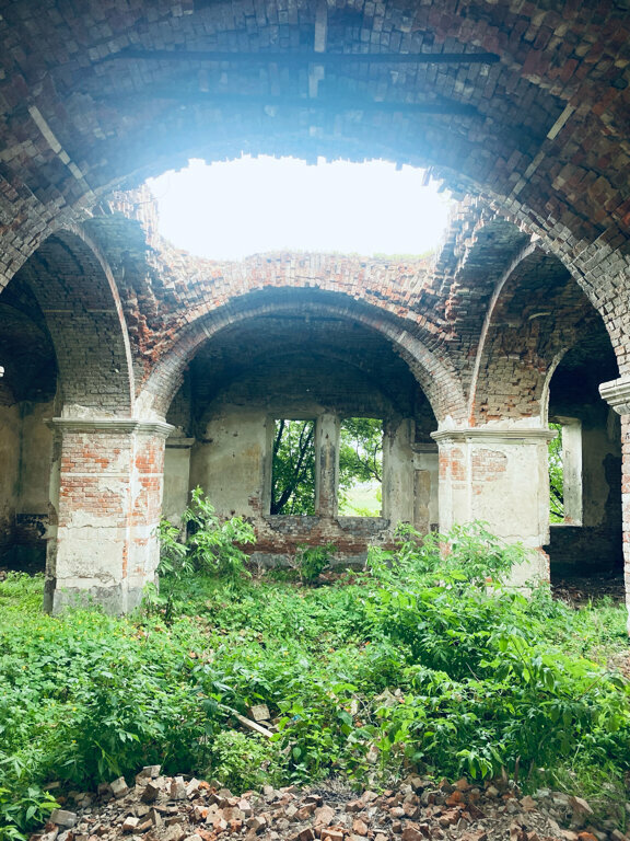 Orthodox church Tserkov Ikony Bozhiyey Materi Vladimirskaya V Karamyshevo, Tula Oblast, photo