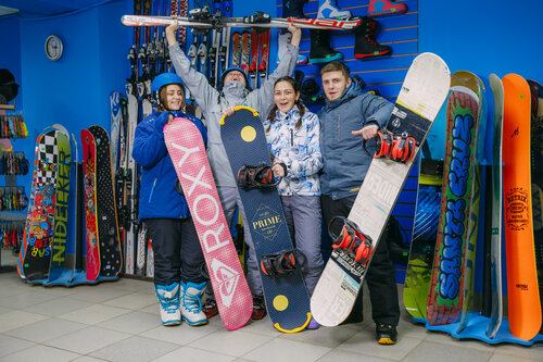 Kiralama noktası Sneg Sibiri, Krasnoyarsk, foto