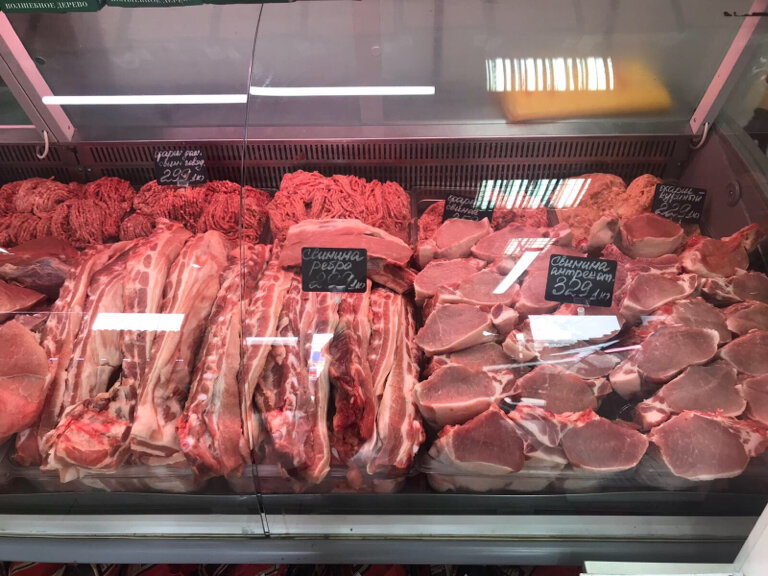 Магазин мяса, колбас Мясной маркет, Симферополь, фото