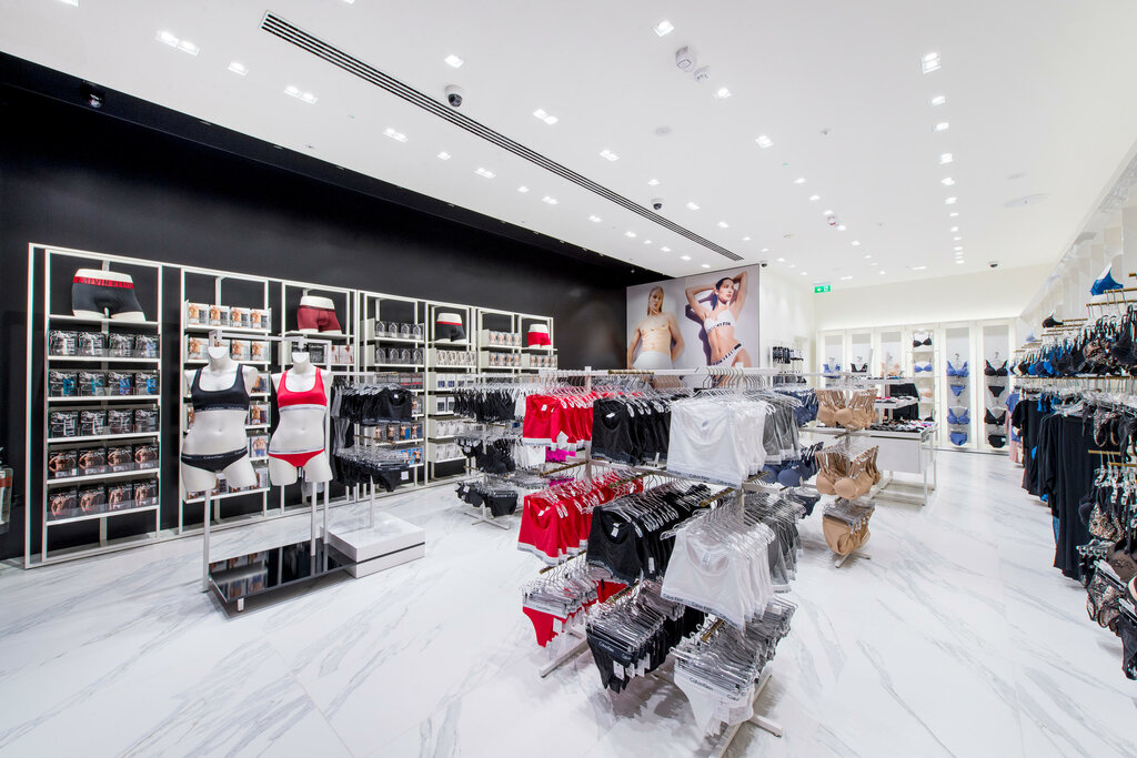 Clothing store Calvin Klein Underwear, Leeds, photo