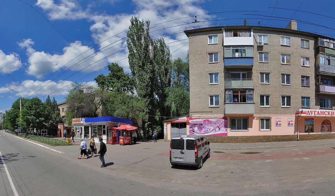 Поселок юбилейный луганск карта