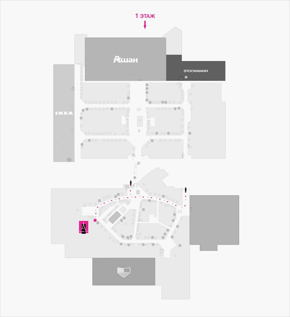 Рив гош мега белая дача где находится схема