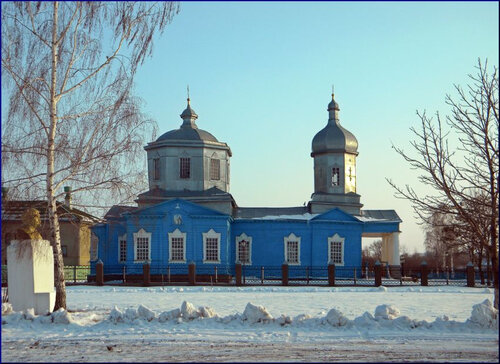 Православный храм Церковь Рождества Христова в селе Горки, Белгородская область, фото