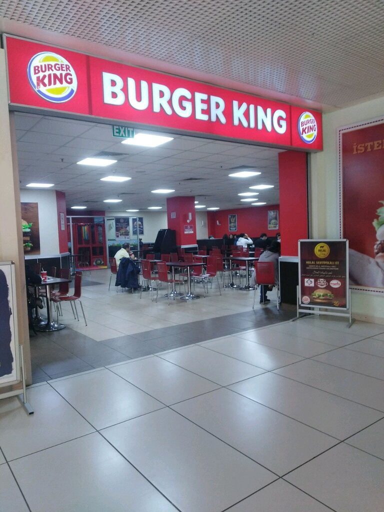 Fast food Burger King, Fatih, foto